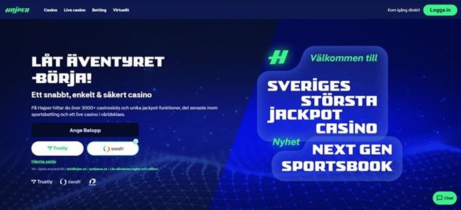 Börja spela på ett casino